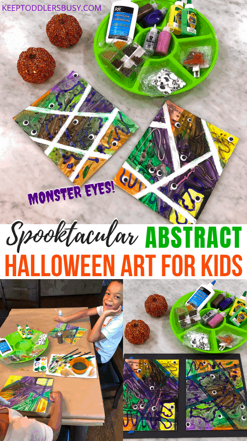 Awesome Halloween Art For Kids Are A Must Have For the Season! There Is Nothing Young Kids Love More Than Messy Projects That Allow For Creativity and Fun.