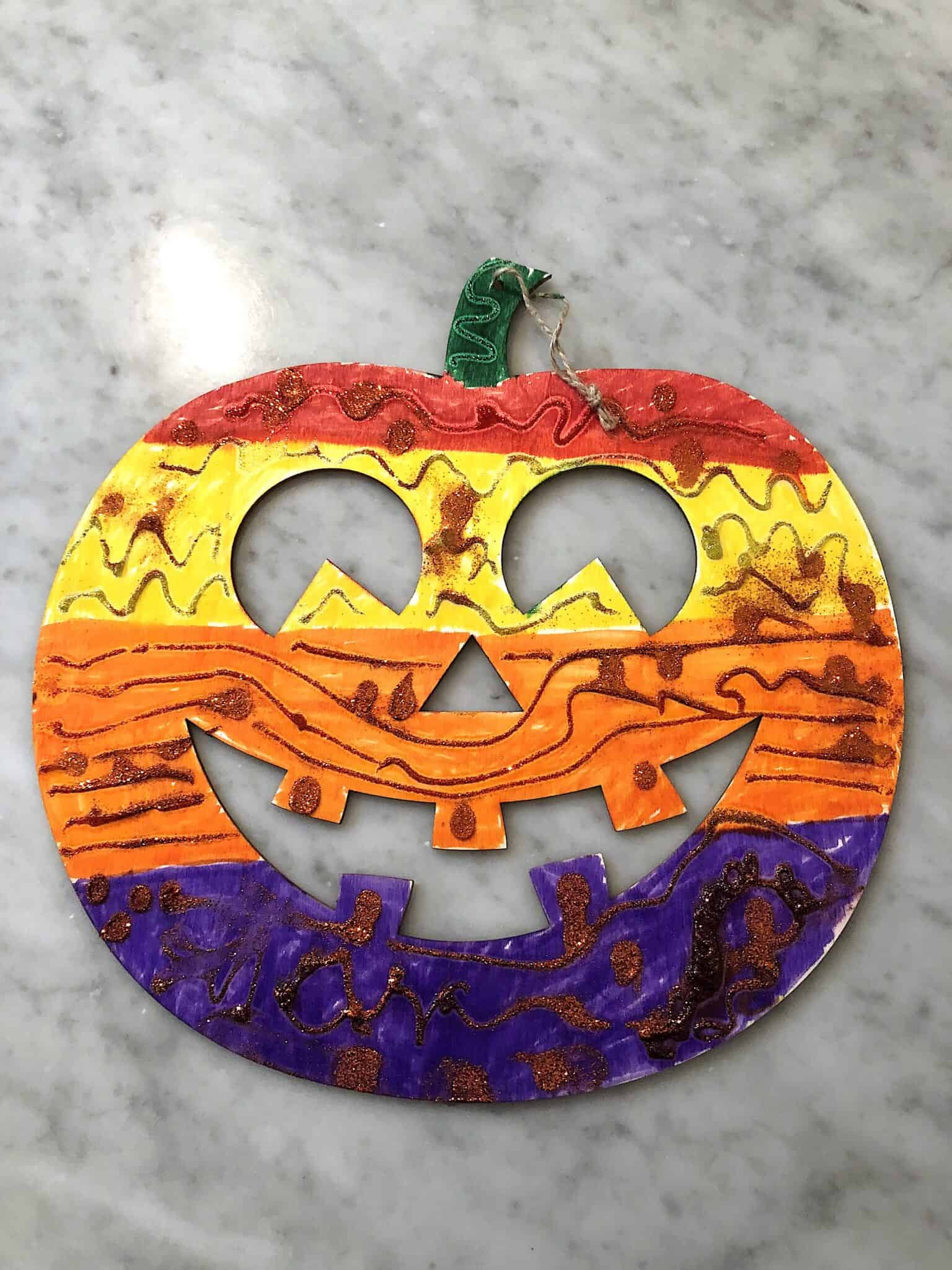 halloween craft kindergarten