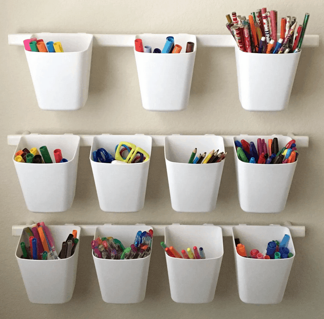 40+ Of The Best Craft Storage Ideas for Kids