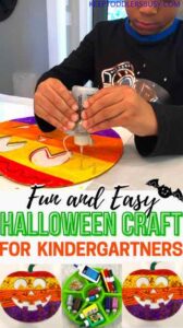 halloween craft for kindergarten