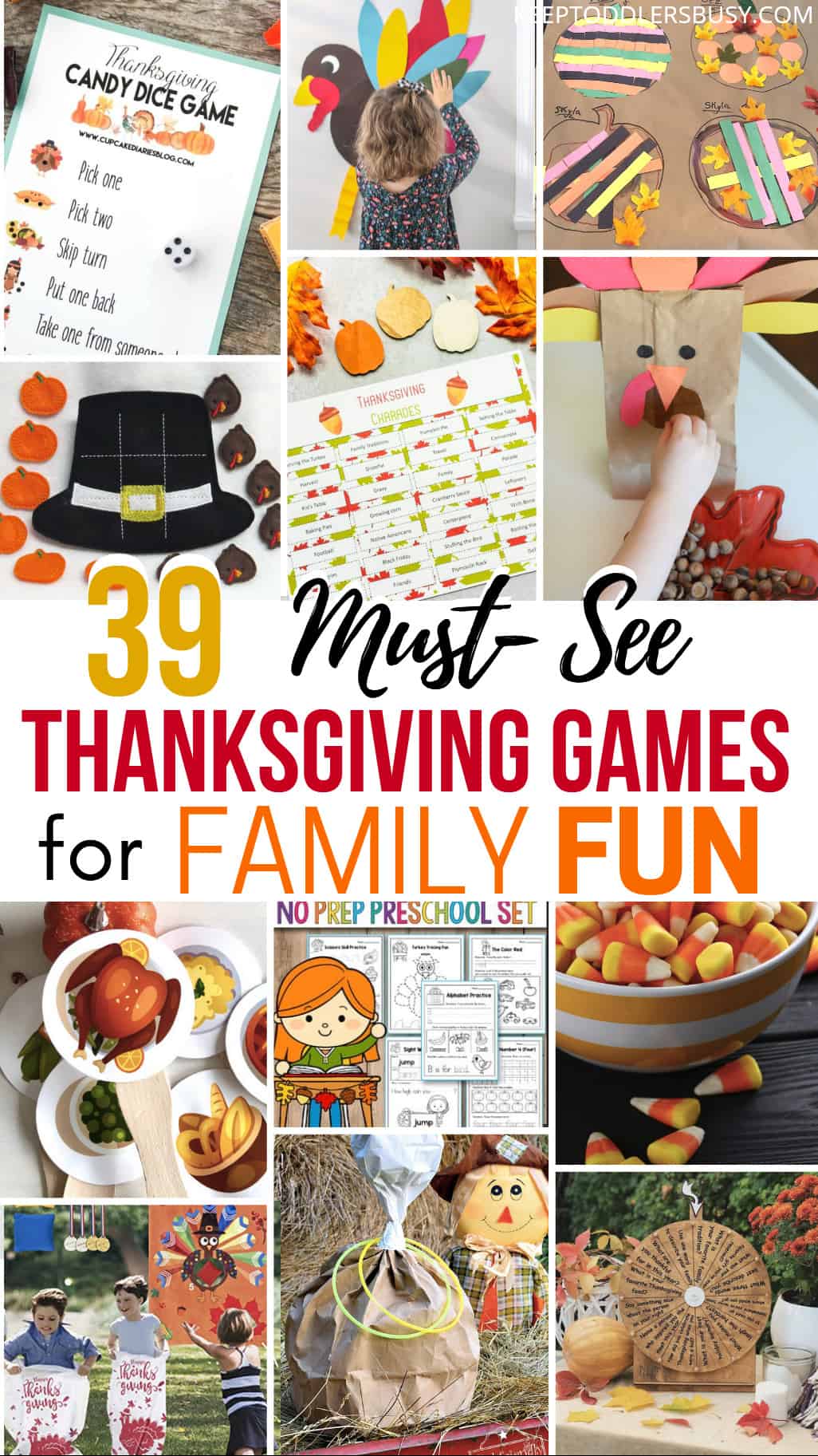 39 Best Thanksgiving Games For Family Fun