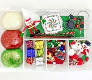 Christmas Themed Playdoh Kits