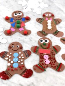 Christmas Crafts For Preschoolers: Gingerbread Decorating