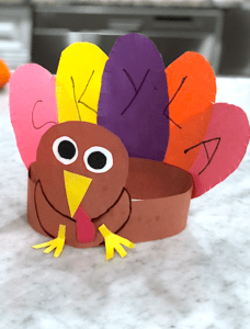 A Fun Thanksgiving Turkey Craft Kids Will Love: Turkey Hats