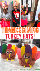 Thanksgiving turkey craft kids and toddlers