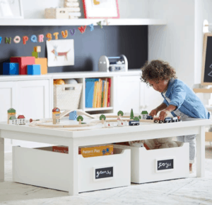 Check Out These Genius Playroom Organization Ideas For Boys! These Are Amazing Ideas For Craft Storage, Toy Storage, And Room Ideas Specifically For Our Boys! #playroomideas #playroomorganization://rstyle.me/+c64MMYEABQnAxy8yd2Q8Kg