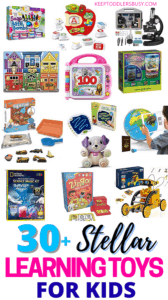 Stop What You Are Doing And Check Out Some Of THE Best Learning Toys For Kids That They Will Actually Love And Use! These Holiday Gift Ideas Are A Must-See For The Kids. #giftideas #stockingstuffers