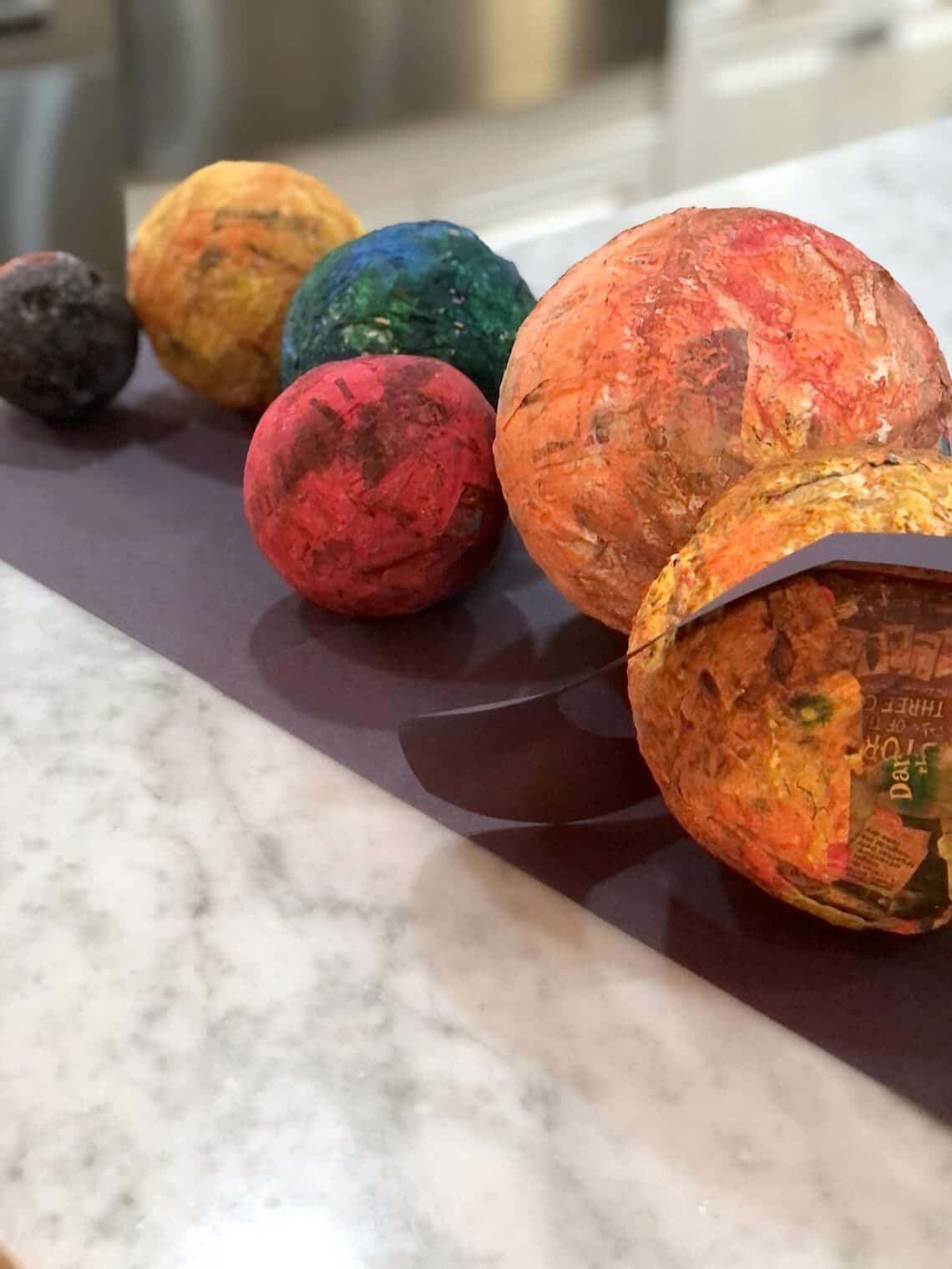 Paper Mache Projects For Kids close up Keep Toddlers Busy