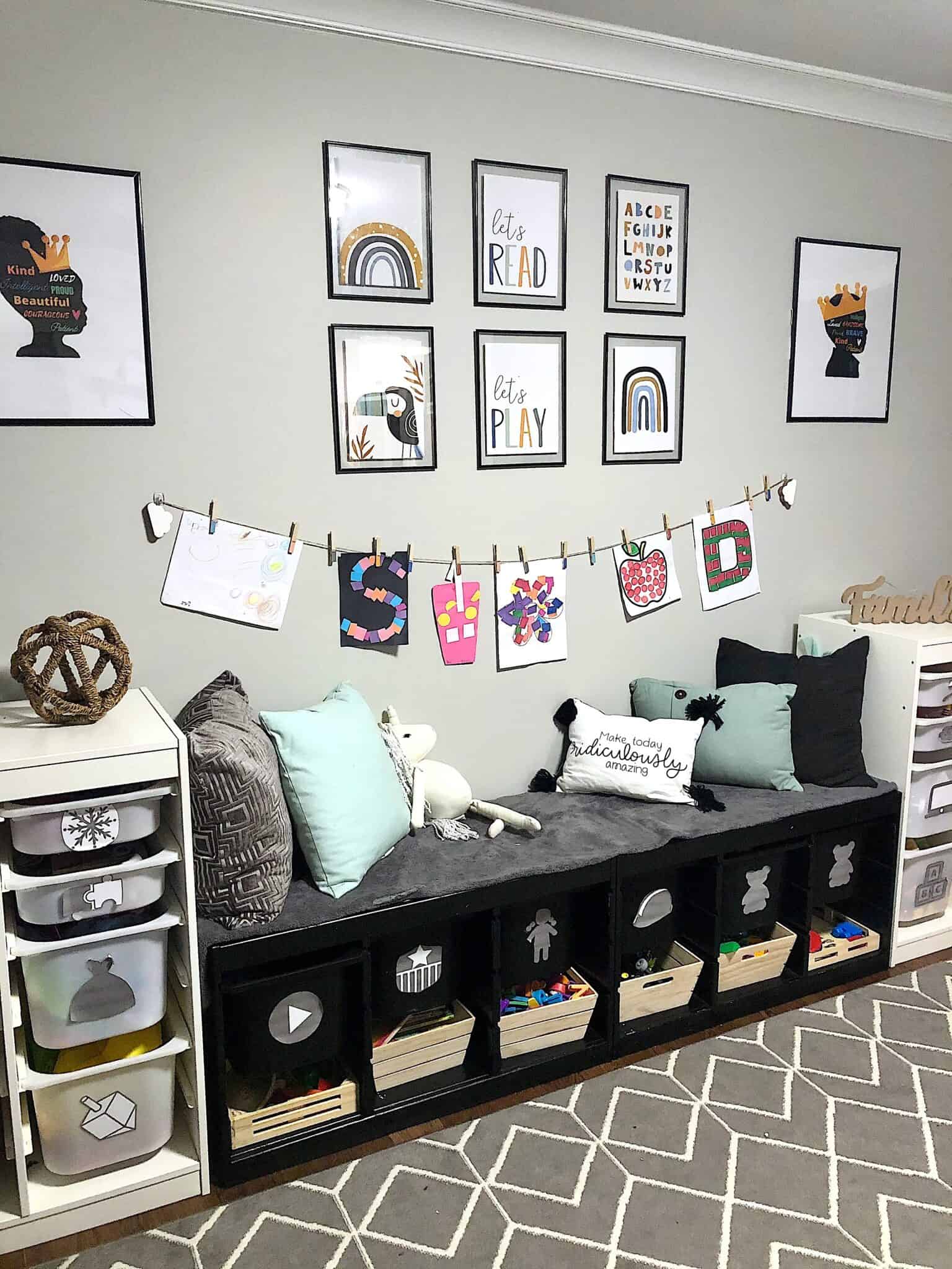 Our Ikea Playroom Storage Makeover Reveal, Best Ikea Storage For Playroom