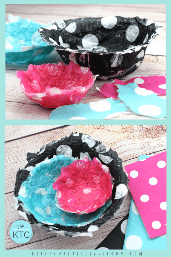 Paper Mache Bowls  Stay at Home Kids Craft Ideas - Play & Go AdelaidePlay  & Go Adelaide