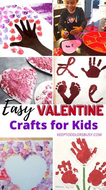 15 Baby Footprints Valentines Day Crafts