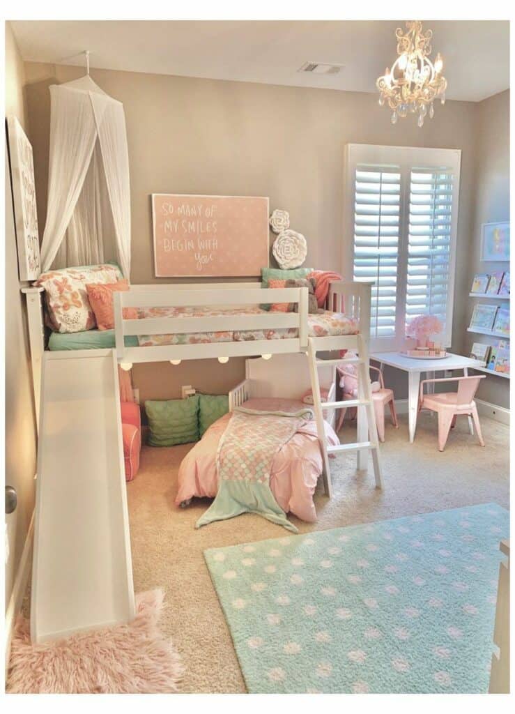 Little girl best sale bedroom themes