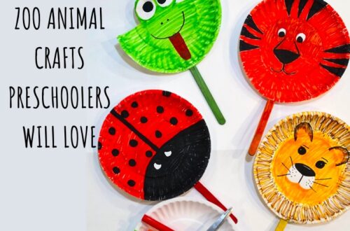 Zoo Animal crafts preschool