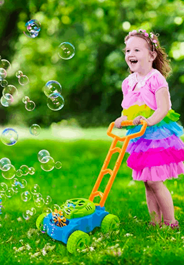 Bubble Mower for Toddlers
