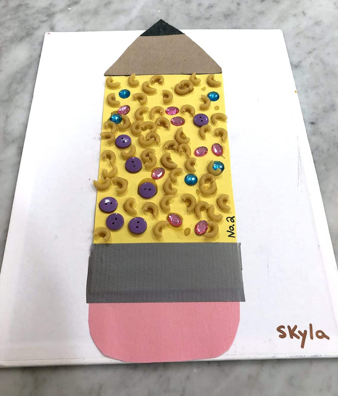 An Easy BackToSchool Craft To Get Kids Excited For School