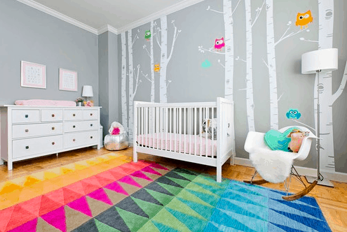 Infant girl outlet bedroom ideas