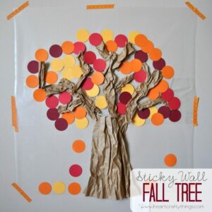 Sticky Fall Tree