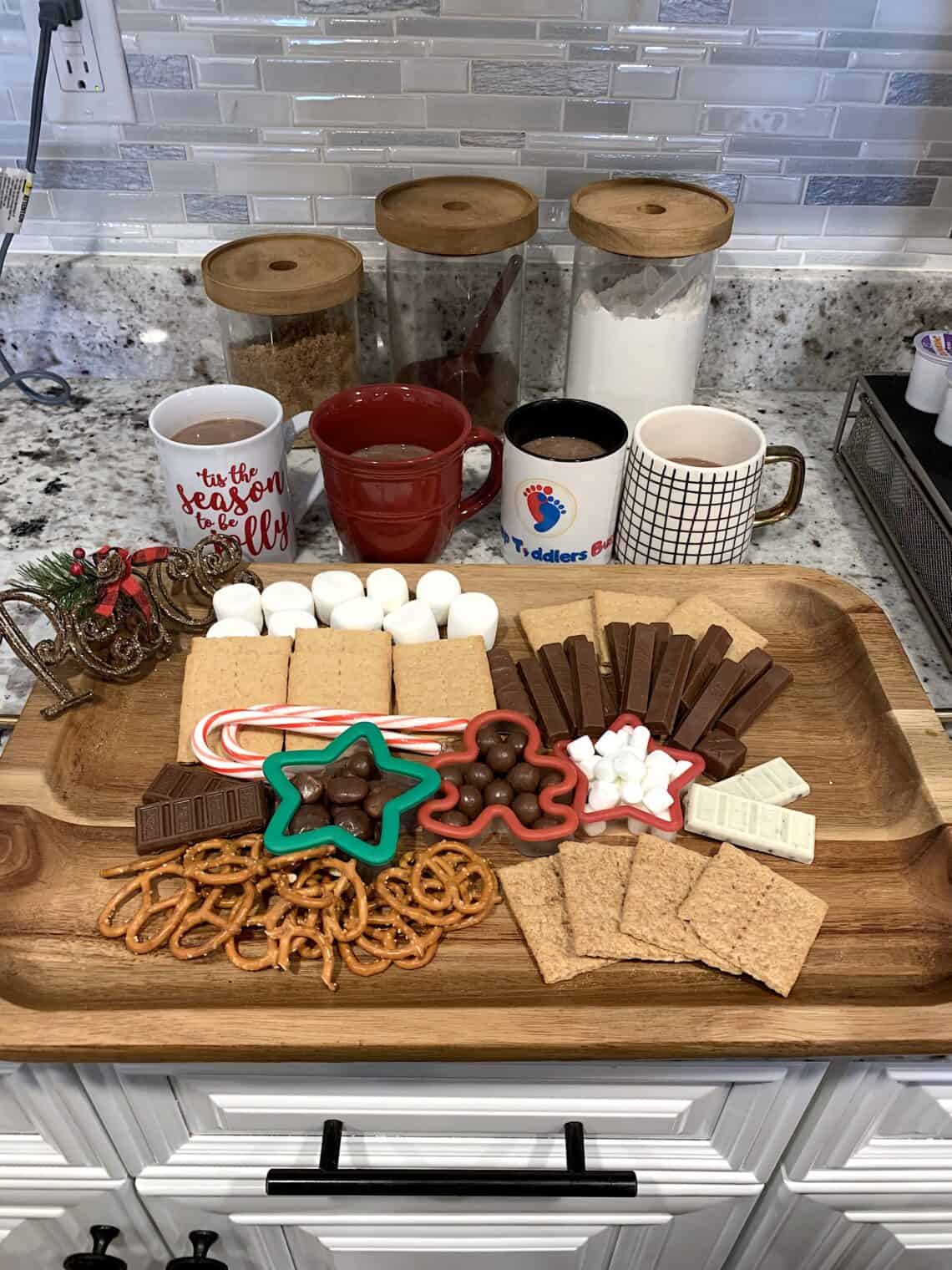 Turn Your Halloween Candy Into An Amazing Hot Chocolate Board