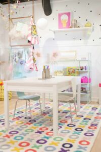 colorful play room