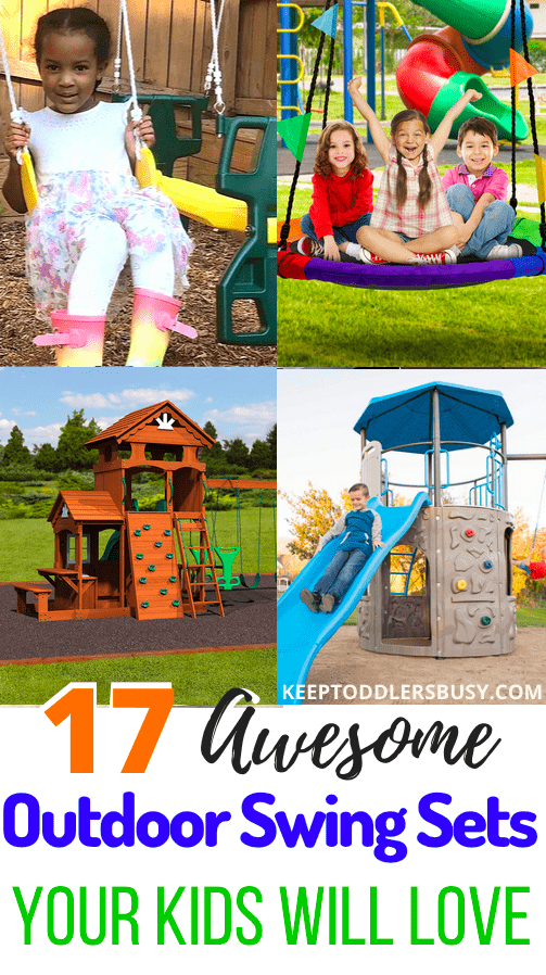 19 Outdoor Swing Sets That Will Make You Want To Be A Kid