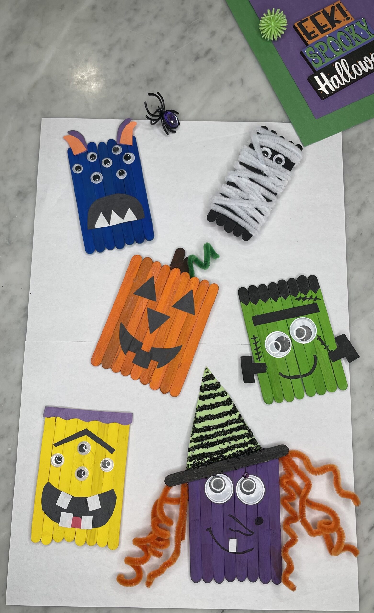 Halloween Popsicle Stick Crafts - The Best Ideas for Kids