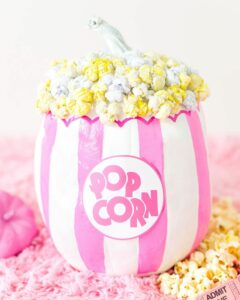 Painted-Popcorn-Bucket-Pumpkin
