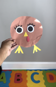 Easy Thanksgiving turkey activity