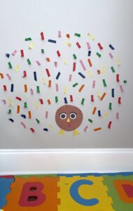 Thanksgiving turkey activity for toddlers