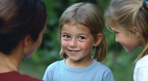 Young child being introduced to a new daycare group â€“ A teacher helping them feel comfortable